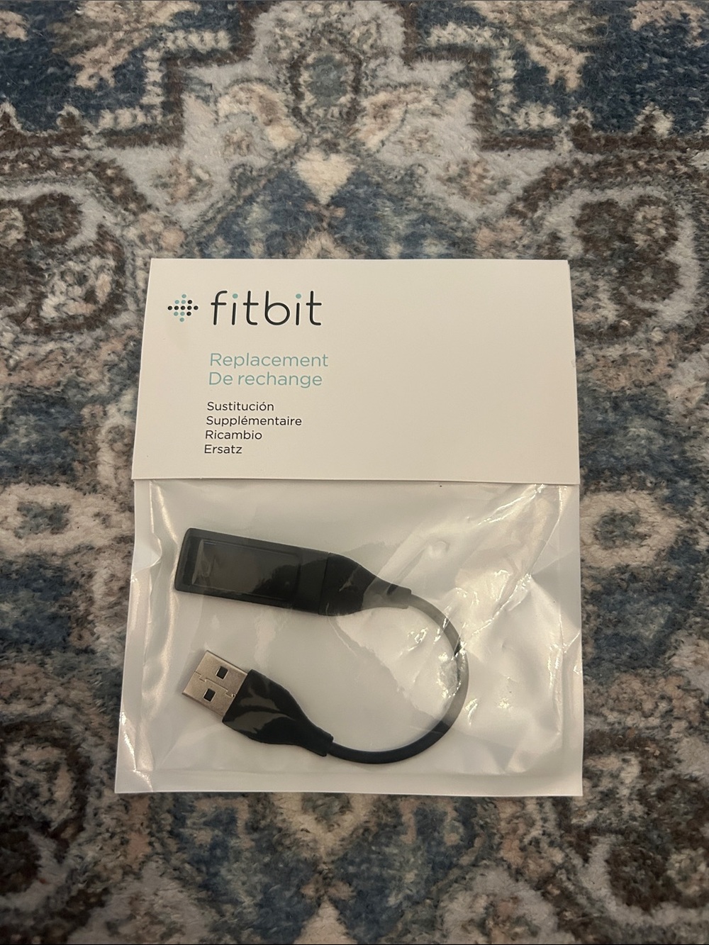 Fitbit Flex Black Replacement USB and Charger Cable